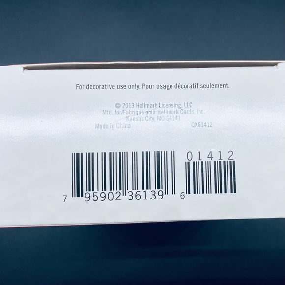 Hallmark Keepsake - 2013 ON WINGS OF HOPE Butterfly Porcelain Metal Ornament. - Picture 7 of 7